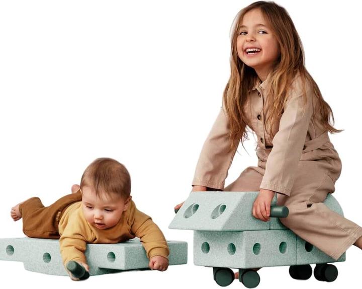 Produktbild Modu Explorer-Set - Bauset Balance-Spielzeug, Rutscher, Wippe