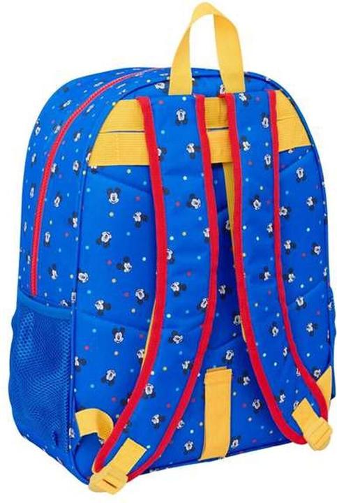 Actual product image Mickey Mouse Club House Schulrucksack Mickey Mouse Clubhouse Good day Blau 33 x 42 x 14 cm