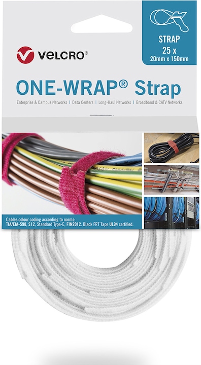 Immagine prodotto Velcro brand Fascetta professionale di marca (Fascette in plastica, 230 mm, 25 pz.)