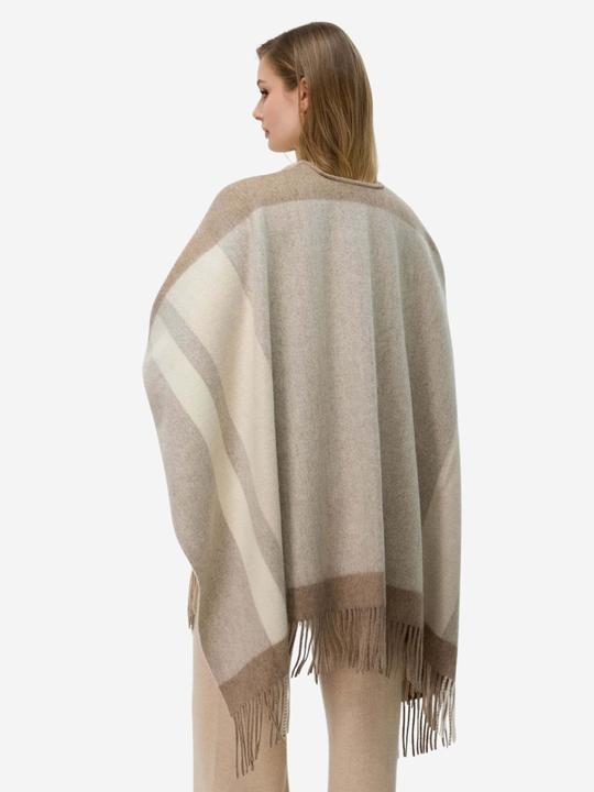 Immagine prodotto Bellemere Scarf Double-Sided Wool Poncho Shawl