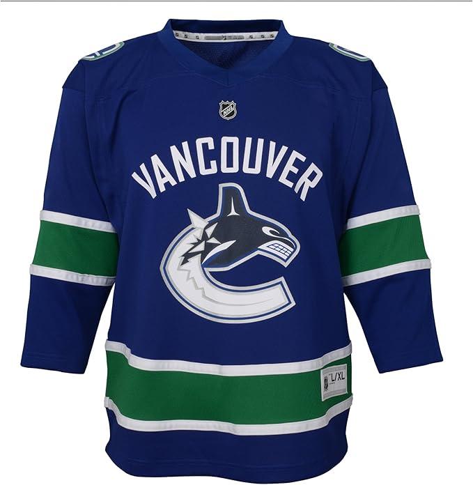 Image du produit Outerstuff REPLICA HOME/TEAM JERSEYS-VCA-Dk Blue VANCOUVER 140 S/M (19HCAC-VCA-140-S/M) (M)