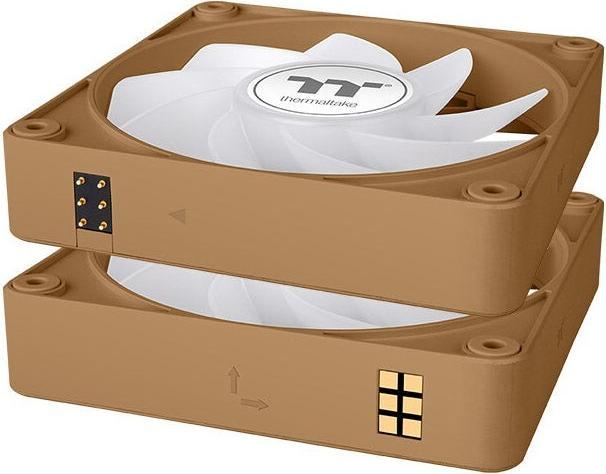 Immagine prodotto Thermaltake TT CT120 EX Reverse ARGB PC Cooling Fan 3 Pack Gravel Sand (120 mm, 3 x)