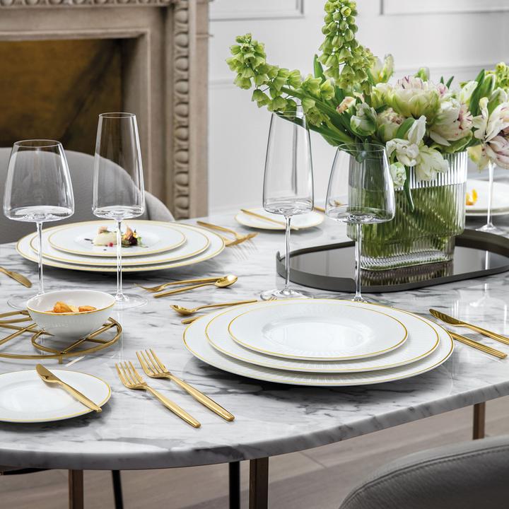 Produktbild Villeroy & Boch Signature Château Septfontaines Schälchen, 11 cm Ø, weiss/gold (11.10 cm, 0.12 l, 1x)