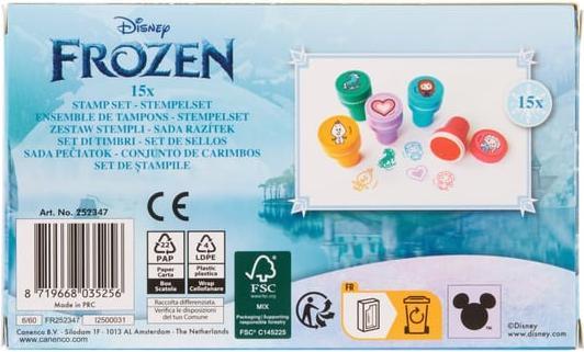 Produktbild Canenco Disney Eiskönigin - Stempelset