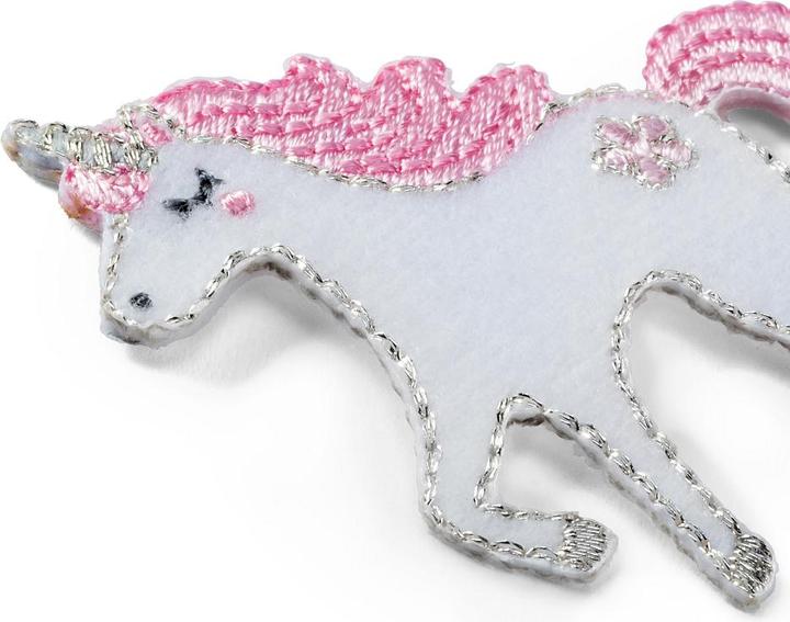 Actual product image Prym Application unicorn, white/rose (1 x)