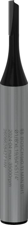 Actual product image Bosch Professional Zubehör Grooving cutter, 1/4", D1 3.2 mm, L 7.7 mm, G 51 mm