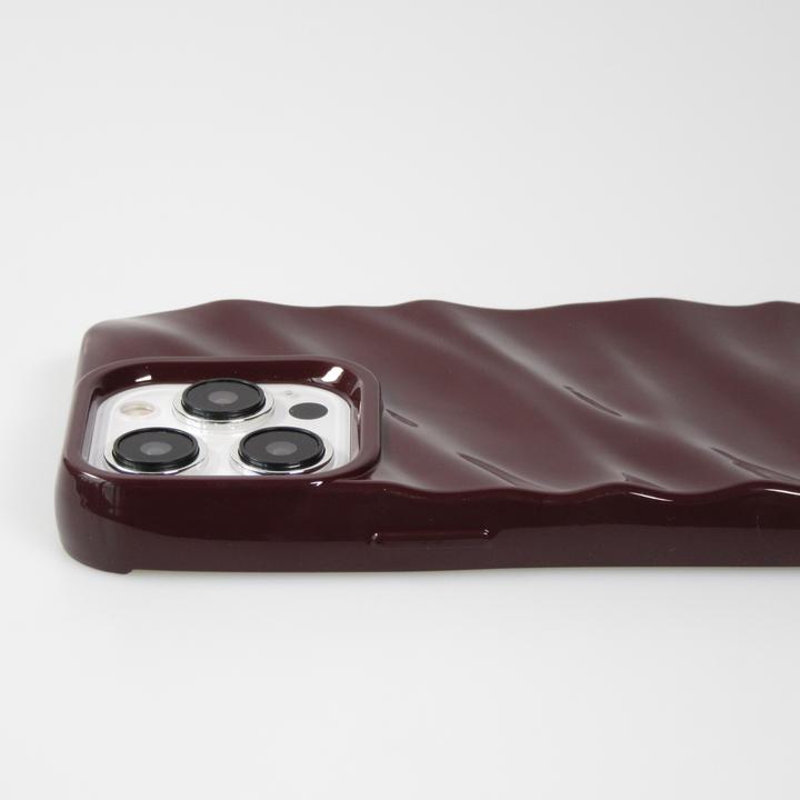 Image du produit PhoneLook Coque Silicone avec forme de vague 3D mat Violet (Apple iPhone 15 Pro Max)