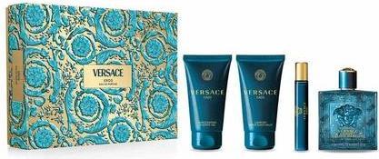 Actual product image Versace Eros Christmas 2024 Eau de Parfum / Shower Gel / After Shave Balm / Travel (Fragrance set)