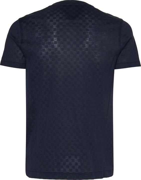 Actual product image Tommy Hilfiger Dressed Casual Tonal Gingham Tee (XS)