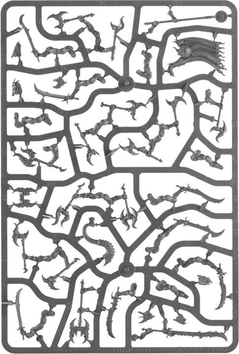 Productafbeelding Games Workshop Warhammer AoS - Spearhead Disciples of Tzeentch : Troupeau de Guerre de Tzaangor (Plastic)