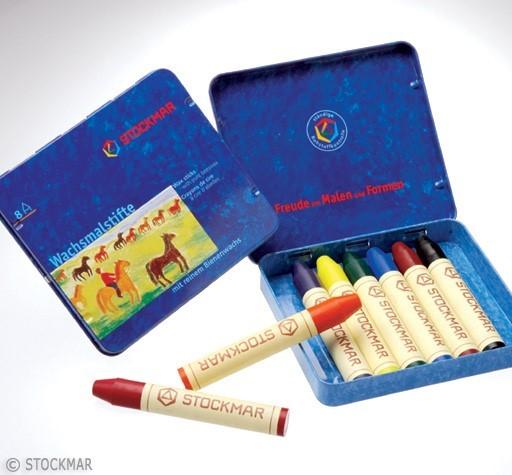 Produktbild Stockmar Wachsmalstift (Mehrfarbig, 8 x)