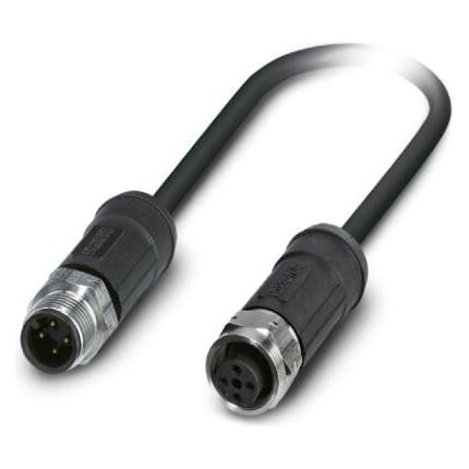 Phoenix Contact Kabel en stekker 1454118, Kabels + Stekkers, Zwart