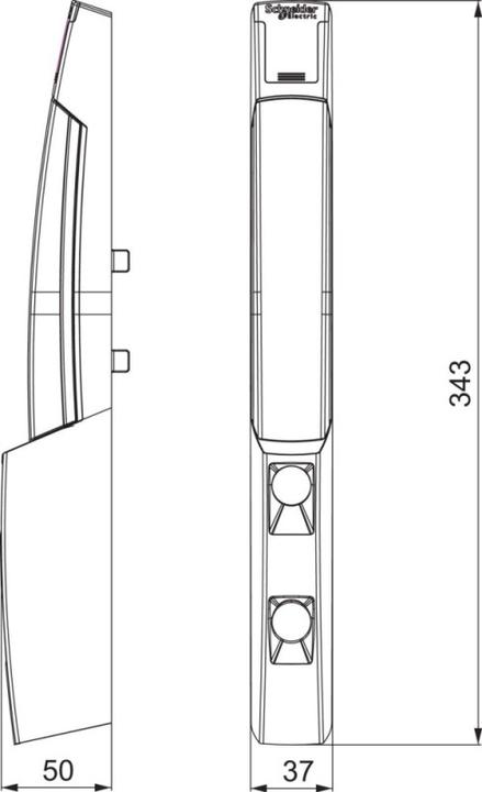 Actual product image Schneider Electric SF/SM Handle