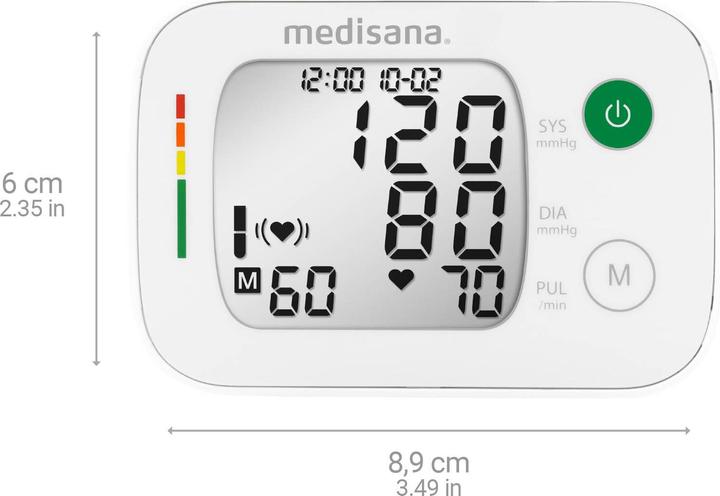 Produktbild Medisana BW 335 Handgelenk-Blutdruckmessgerät (Blutdruckmessgerät Handgelenk)