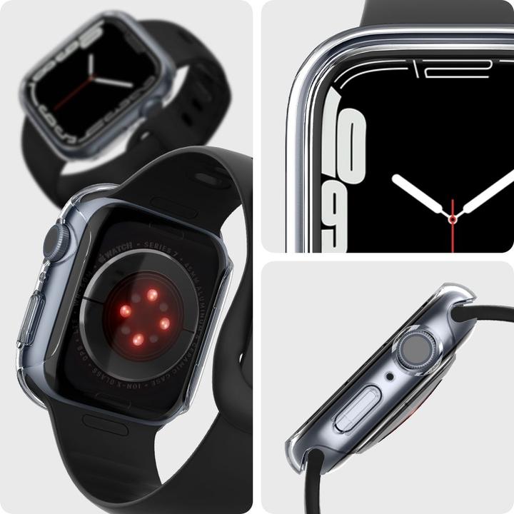 Productafbeelding Spigen Thin Fit Apple Watch 7 45mm przezroczysty/kristalhelder ACS04179