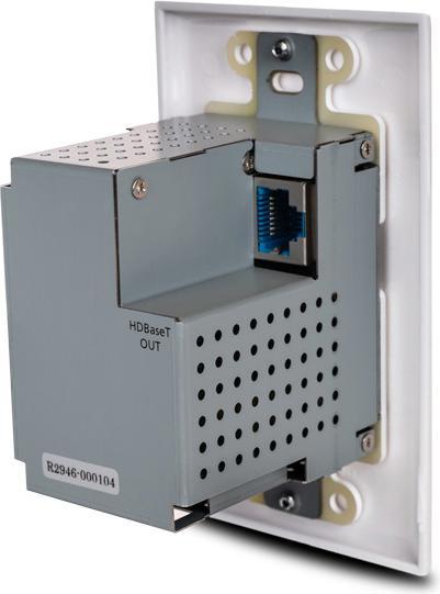 Actual product image Atlona Wallplate HDBaseT extender set for HDMI with USB (0.07 m, HDMI, 2.0)