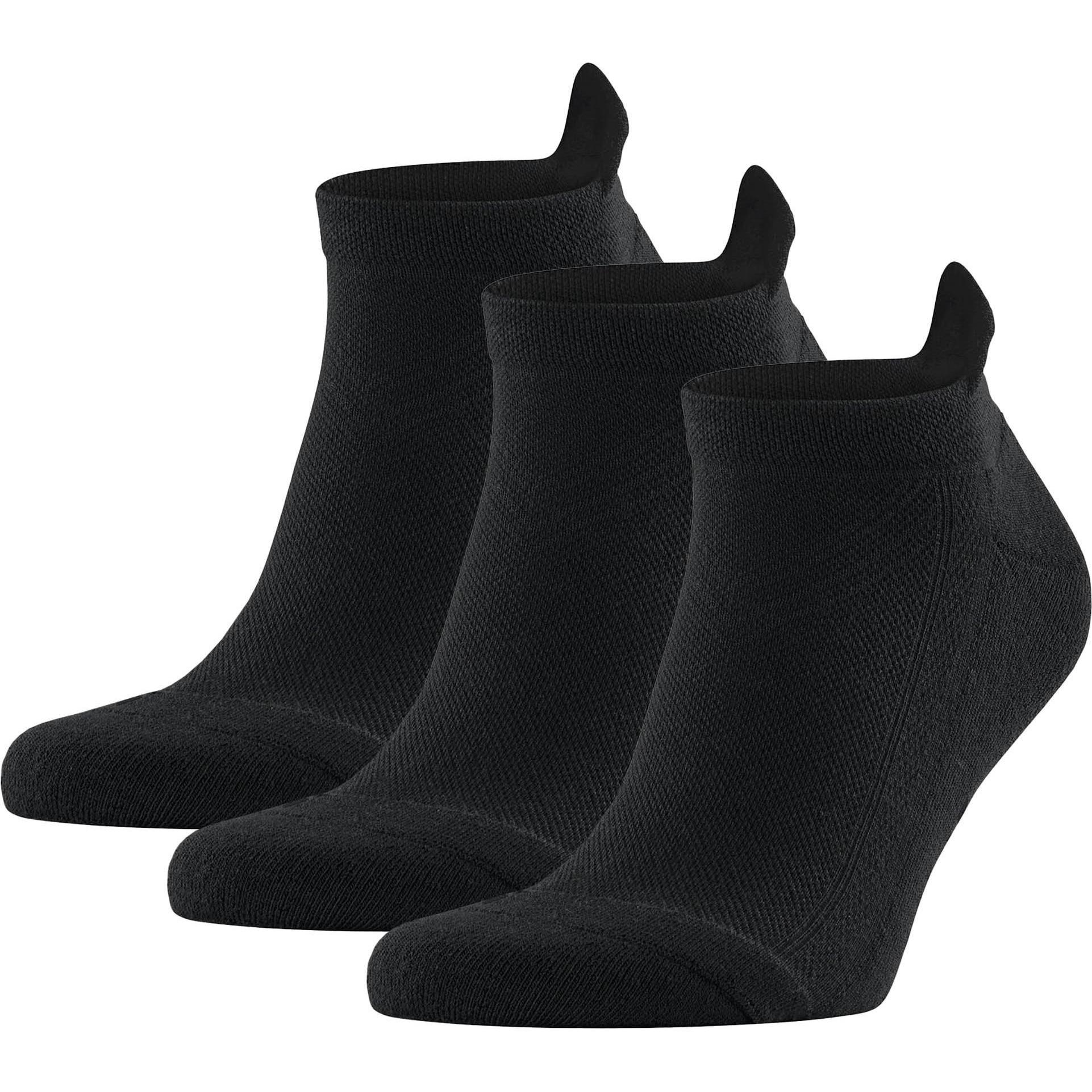 Falke, Herren, Socken, Cool Kick, Schwarz, (3er Pack, 35 - 36)