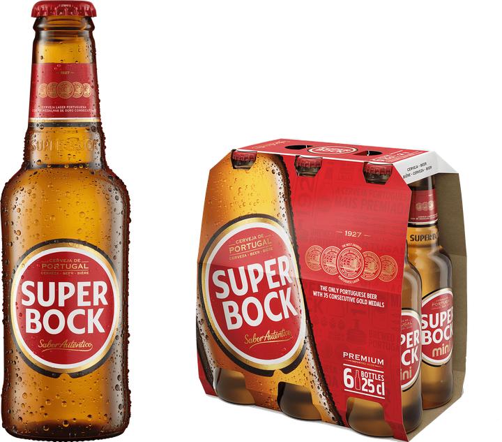 Image du produit Super Bock Entrepôt (6 x 25 cl)