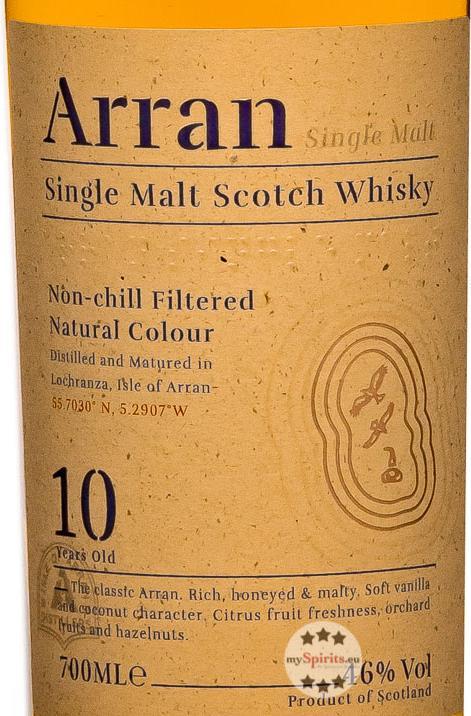 Image du produit Arran Distillery 10 ans (1 x 70 cl)