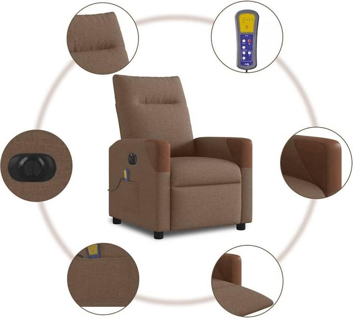 Image du produit vidaXL elektrischer Massagesessel