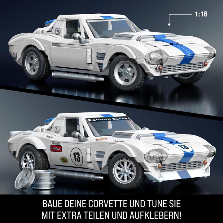 Produktbild Mattel Brick Shop Elite Serie Corvette Grand Sport