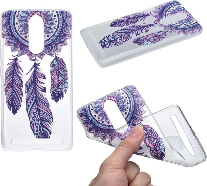 Actual product image König Design Lenovo K5 Case Mobile Cover Protective Bag Henna Bumper Colourful (LG K5)