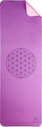 Berk Yoga mat TPE ecofriendly - dark purple/soft purple