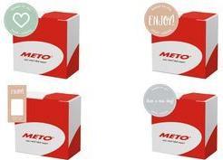 Actual product image METO Secure security labels Enjoy Ø50mm (500)