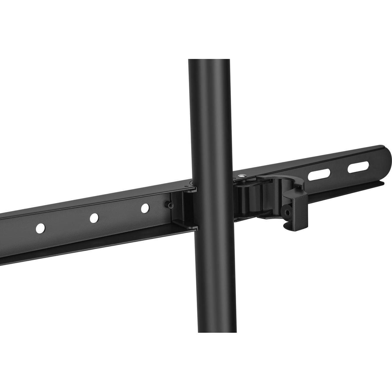 Thumbnail - Vivolink Foldable TV floor stand 30kg (Universal, 70", 30 kg), TV Ständer, Schwarz