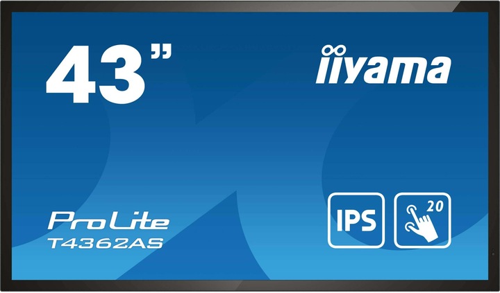 Actual product image iiyama T4362AS-B1 (3840 x 2160 Pixels, 42.50")