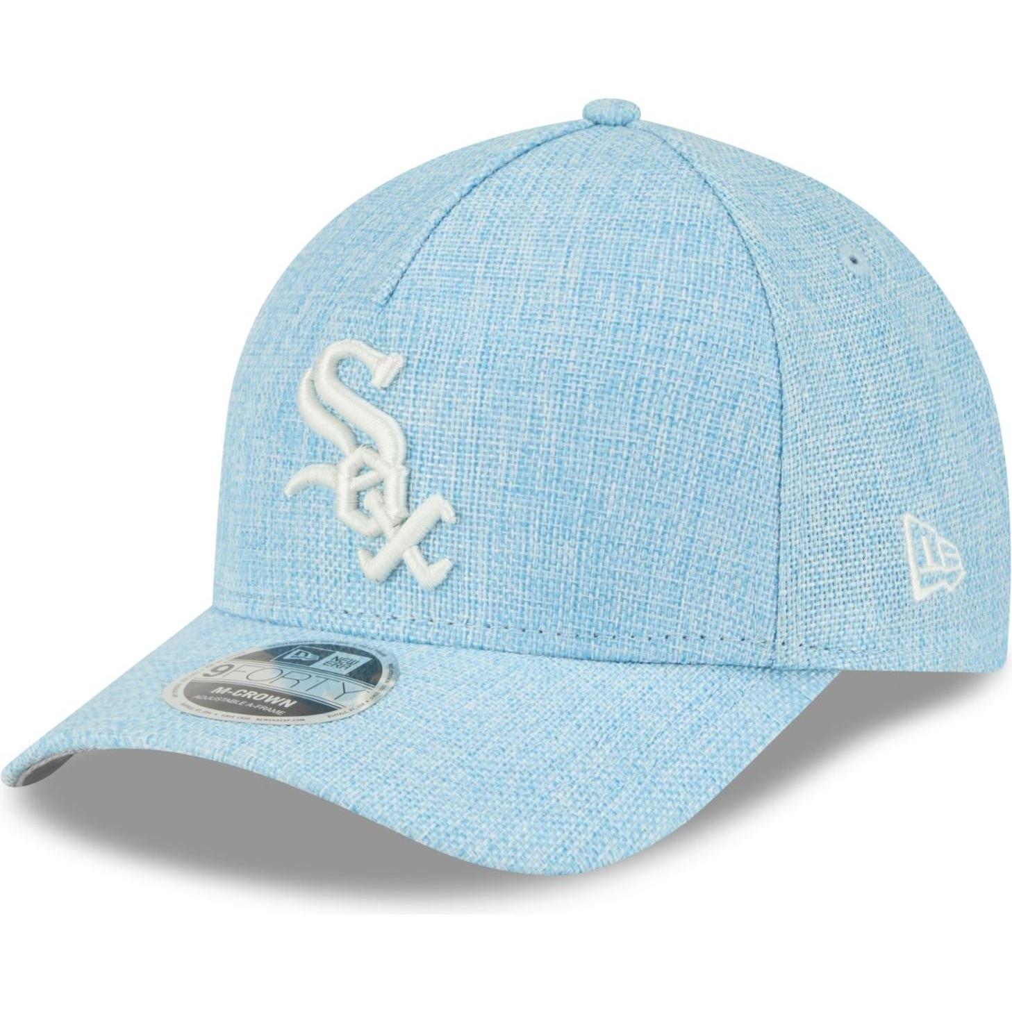 New Era, Herren, Cap, 9Forty M-Crown Cap - Weave Chicago White Sox Sky, Blau