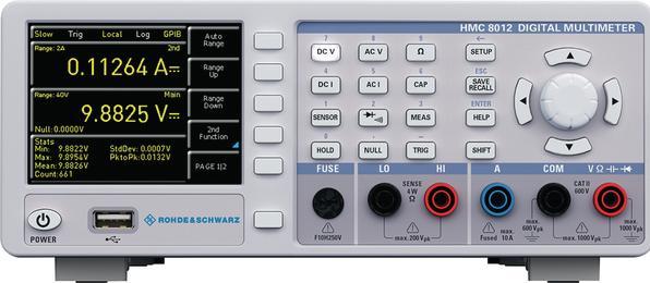Actual product image Rohde & Schwarz 5¾Digit Multimeter, 480000 Digits (CAT I, CAT II)