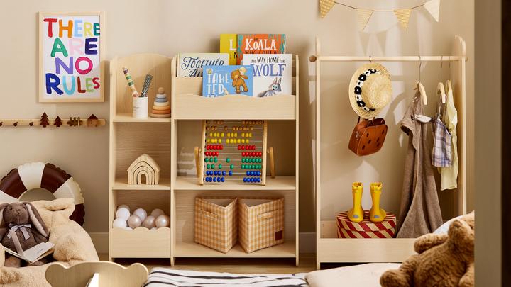 Produktbild SoBuy Kinderkleiderständer (71 x 40 x 110 cm)