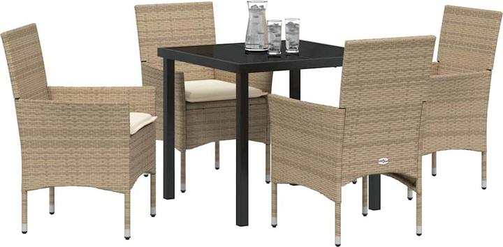 Produktbild vidaXL Garten Essgruppe (80 x 80 x 73 cm)