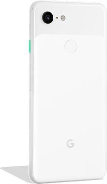 Actual product image Google Pixel 3 (64 GB, Clearly White, 5.50", Single SIM, 4G)
