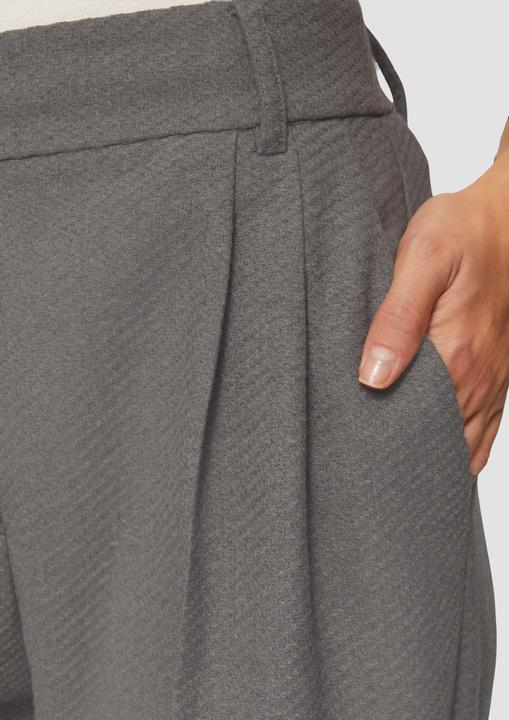 Produktbild S.Oliver Hose Wide-Leg-Hose mit Extra-High-Rise (40)