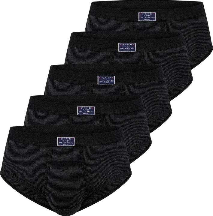 Immagine prodotto ESGE Confezione da 5 - Slip di jeans a costa fine con pannello in rete (3XL, Confezione da 5 pezzi)