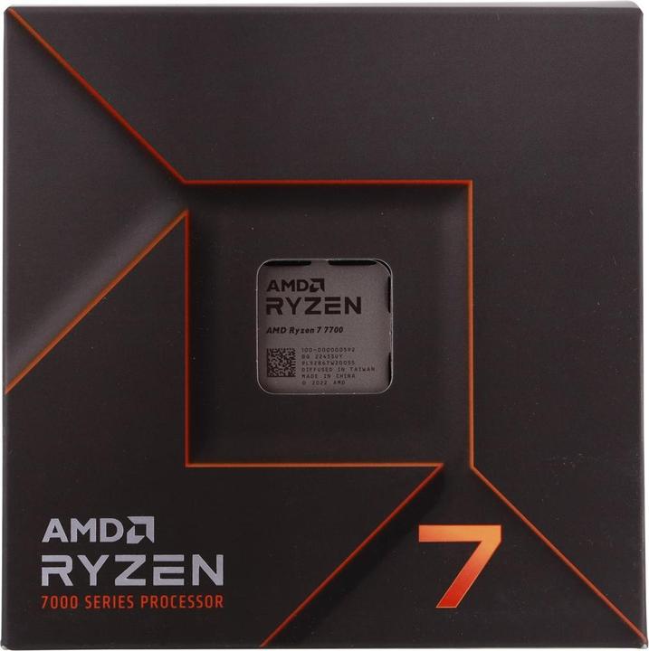 Immagine prodotto AMD Ryzen 7 7700 (AM5, 3.80 GHz, 8 -Core)