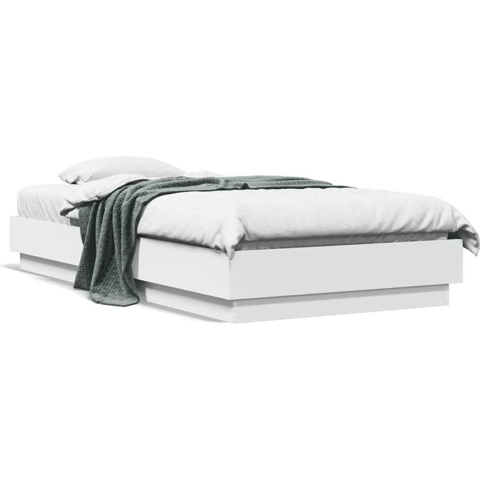VidaXL, Bett, Bettgestell mit LED (75 x 190 cm)