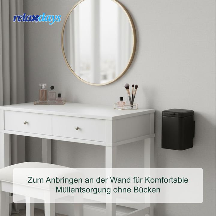 Produktbild Relaxdays Wanddkosmetikeimer (3 l)