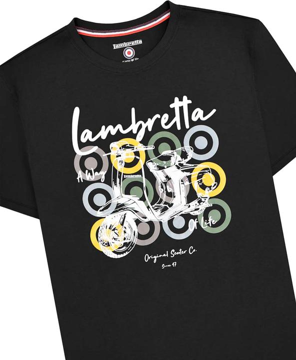 Immagine prodotto Lambretta Maglietta Motorino Con marchio Uomo (S)