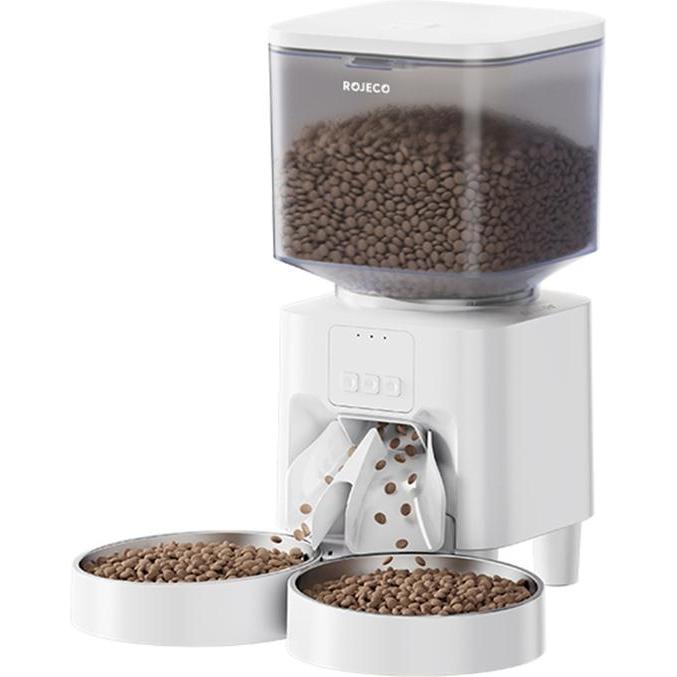 Meilleurs prix pour Rojeco 4.5L Automatic Pet Feeder WiFi Version Dou (450 cl), Gamelle