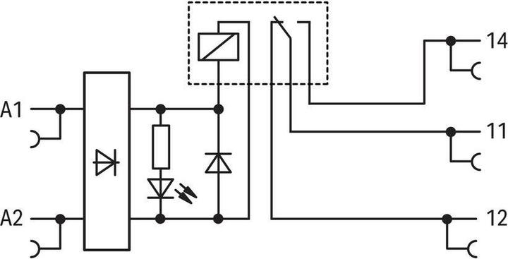 Actual product image Wago Small switching relay