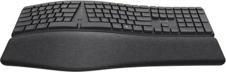 Actual product image Trust KEYRA Ergo Multi Wireless Keyboard US (Eng. Int., Wireless)