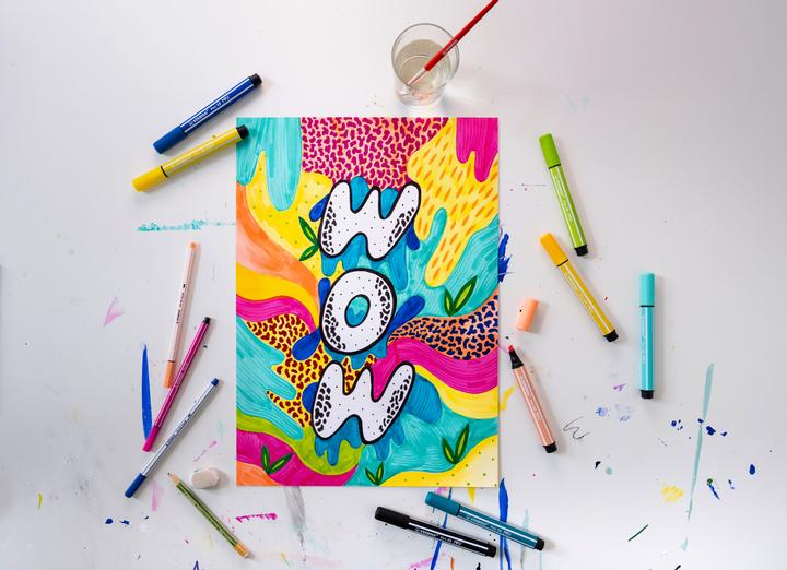Actual product image STABILO Pen 68 MAX (Sienna, 5 x)