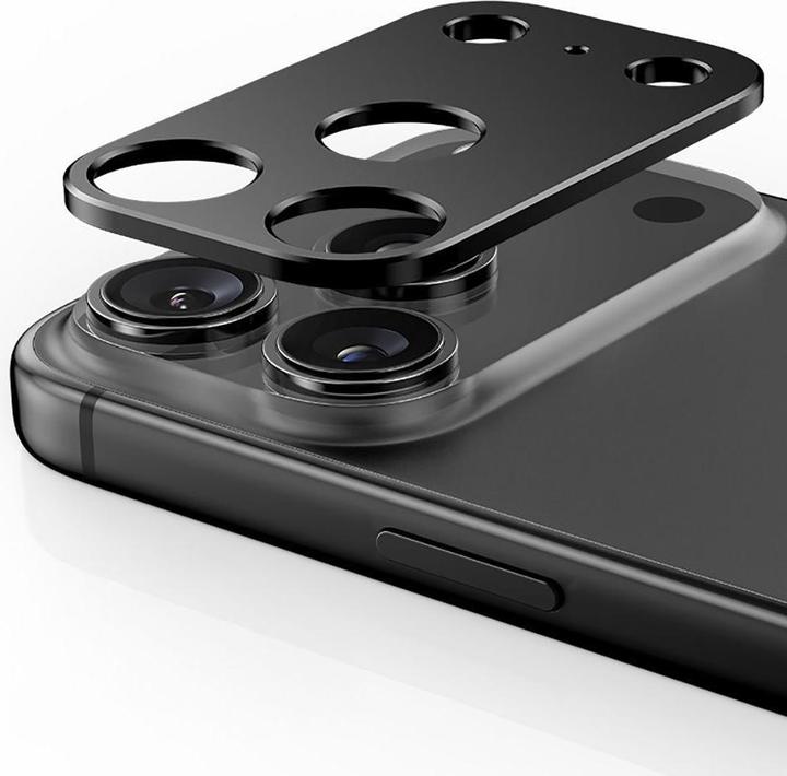 Actual product image Tech-Protect Camalloy Fit+ Kameraschutz Für Iphone 17 Pro Silber (1 pcs., Apple iPhone 17 Pro)