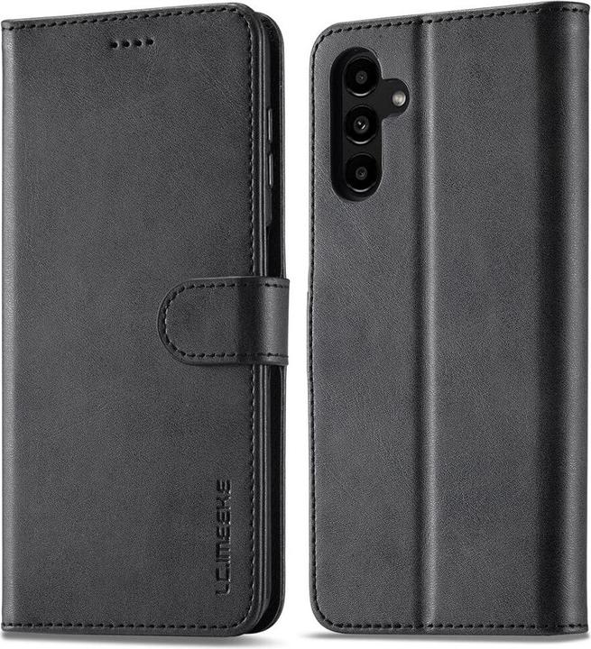 Produktbild LC.Imeeke Galaxy A55 - Leder Etui Hülle schwarz (Samsung Galaxy A55)
