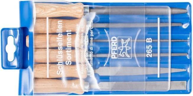 Produktbild Pferd Schlüsselfeilen-Sortiment (Hieb 2, 100 mm)