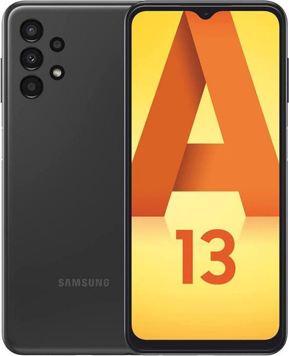 Actual product image Samsung Galaxy A13 EU (64 GB, Black, 6.60", Dual SIM, 50 Mpx, 4G)