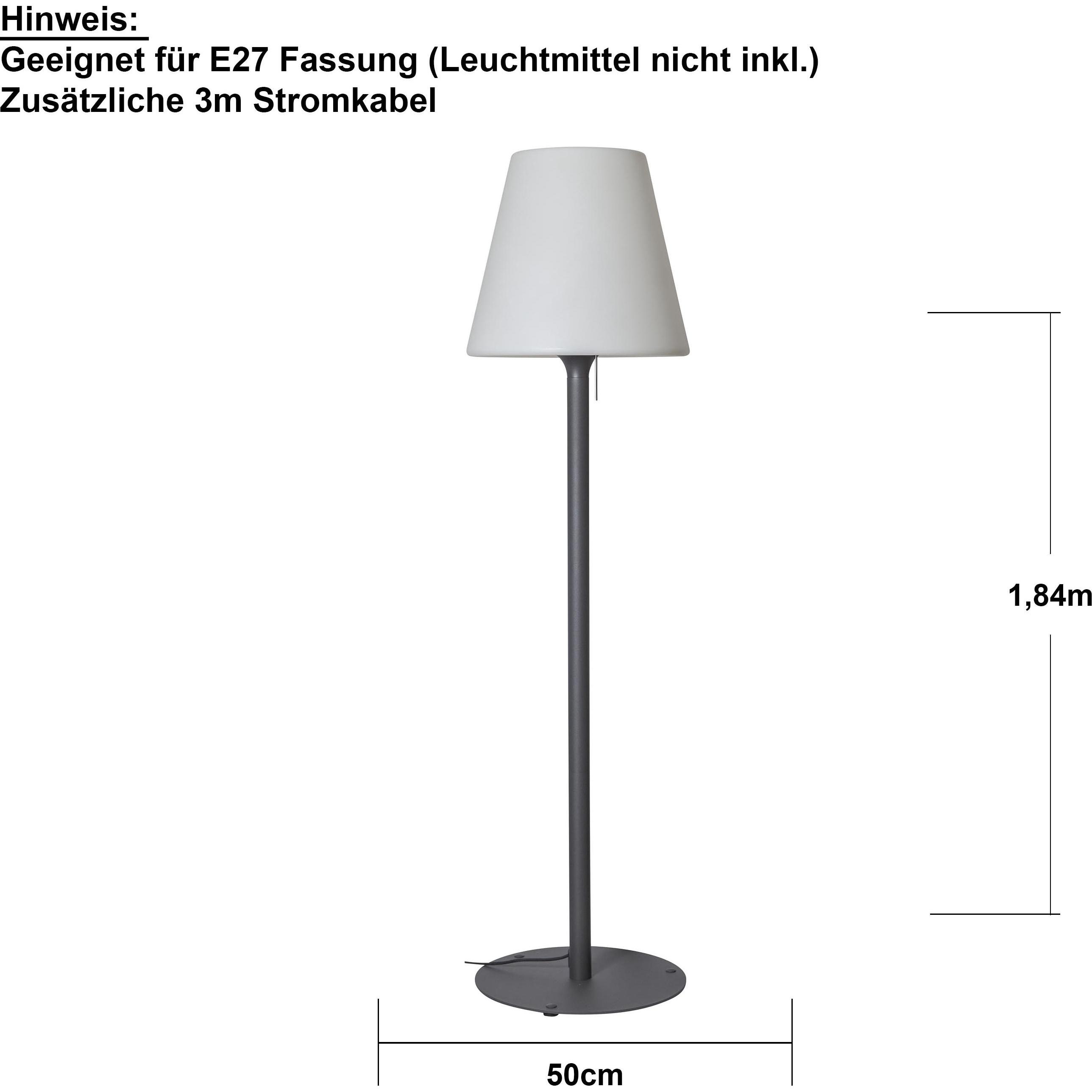Thumbnail - Star Trading, Gartenbeleuchtung, Stehleuchte Outdoor KRETA (E27, IP44)
